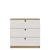 Hanah Home komoda Lucas 1600-237, 80 cm, orah / bela