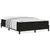 Vidaxl Postelja boxspring z vzmetnico Črna 140 x 190 cm Žamet