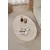 Nordure Klub sto Orba, 120x40x65 cm, Krem
