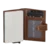 Double D Card holder, Braon