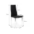 MODERNHOME Trepezarijske stolice set 4 kom Tami eko koža black