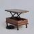 Hanah Home Sto za dnevnu sobu Helsinki 90x40x60 cm, Braon