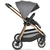 Cangaroo Kolica za bebe 3 u 1 Hydra I-Size Siva