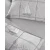 MADAME COCO Etretat Set posteljine, 200x220cm, Svetlosivi