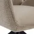 Homestyle4U Jedilna miza in stolni set, 200x100x76 cm, rjava, črna, bež