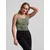 PIECES Top KITTE, zelena