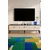 Hanah Home TV komoda Demet, 180 cm, antracit / travertin