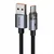 Mcdodo MCDODO KABEL USB-A USB-C HITRO POLNJENJE USB TIPA C 6A 100W 1M LED ČRN