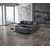 ATELIER DEL SOFA Ugaona sofa-krevet Flavia Dark Grey