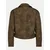 Vila Jakna iz umetnega usnja Line 14102785 Rjava Regular Fit