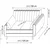 Atelier del Sofa Dvosed na razvlačenje Alkon 158x86x77cm Bronzani