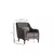 Atelier del Sofa Fotelja Astana 60?x81x72cm Antracit