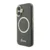 Maska Guess IML Script Metal MagSafe za iPhone 17 crna