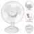 Clatronic VL 3601 WH namizni ventilator 23cm bele barve