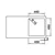 BLANCO CLARON 400-IF/A 521632