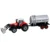 Traktor Rolniczy LEAN TOYS Koparka z Cysternš, Rdeč