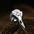 Prstan Compas - Red Stone - SS8-835R red