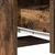Vidaxl Toaletna mizica 2 szt. Rjava 50 x 41 x 135 cm Konstruiran les