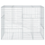 Gabionska košara s poklopcem 200x100x150 cm pocinčano željezo
