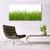 tulup.si Steklena slika Grass nature rastlin 140x70 cm 2 obešalnika