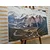 Slika čudovita gorska panorama - 60x40