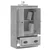 Visoka komoda siva betona 60x35,5x103,5 cm konstruiranog drva