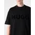 HUGO Majica Dinkee 50525765 Črna Oversize
