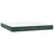 vidaXL Box spring postelja z vzmetnico temno zelena 180x200 cm žamet