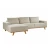 Kotna garnitura Berwyn 2363 (Beige) Svetlo rjava, 279x150x77cm