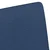 vidaXL Jedilni stoli s kolesom 2 pcs Modra 57 x 66 x 94 cm blago
