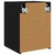 TV zidni ormar Zidne Crna 30 x 31 x 40 cm Konstruirano drvo