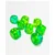 Kockice Chessex - Gemini - Translucent - Green-Teal & Yellow - Dice Block 16mm (12)