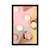 Plakat makroni - 40x60 silver