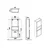 ROOTCN55BI VitrA Root Classic 155 x 57 x 27 cm visoka stranska omarica