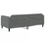 Vidaxl Raztegljiva postelja temno siva 90x190 cm blago