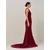 BWLDR Obleka NOELLA bordo