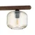 Luster na sajli SALVIA 4xE14/10W/230V braon/zadimljeno braon