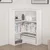 Hanah Home polica za knjige Adel 2 Shelf Corner, 60×60 cm, bela