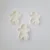 KREATIVNI SLATKIŠI Set modli za kolače Zombi/kostur gingerbreadman, 5 cm, 3 komada, Beli