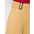 Nk - Mestico Renata leather skirt - women - Yellow