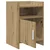 vidaXL Posteljne mize Artisan hrast 40 x 36 x 60 cm Inženirski les