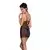 Ženska sexy haljina Lovelia Chemise, Crna