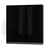 Hanah home Ormar Kale 180x190x52cm Crni