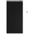 Venecijanska roleta Crna 80 x 160 cm 35 mm