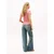 Tommy Jeans Majica Essential mornarska/staro roza/rdeča/bela