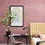 Plakat pastelna mavrica Mid-Century - 20x30 black