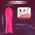 Adam i Eva Mini vibrator One-Button, 10 režima, Roze