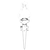 Lessentiel Maison Spoljna zidna lampa BBO-68164-BSY, 52 cm, IP65, E27, Crna