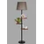 Aberto Design Podna lampa Moda 82 , 170 cm, E27, Crna