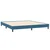 Box Spring krevet bez madracem tamnoplavi 200x210 cm baršun